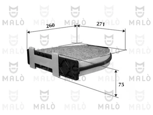 Filtro de polen C  sedán (2007-2014) original desde 22,05 €