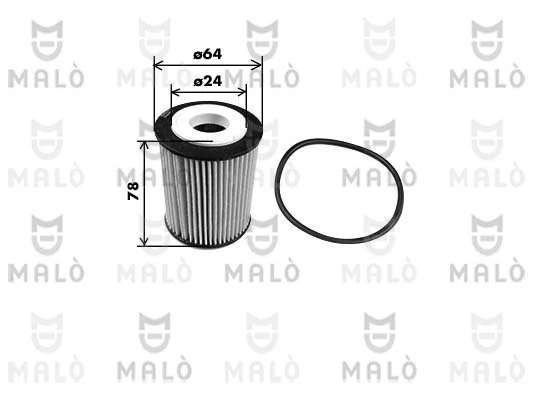 Filtro de aceite motor Ford Kuga III (DFK)
