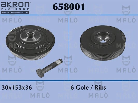Comprar La polea del cigüeñal 607  9D, 9U