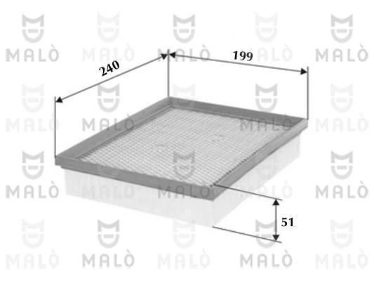 Filtro de aire de motor Ford S-Max  (2015-2026)