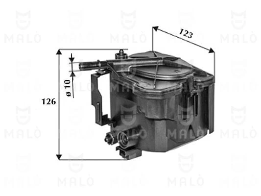Filtro de gasoil para Peugeot Expert  (VF)