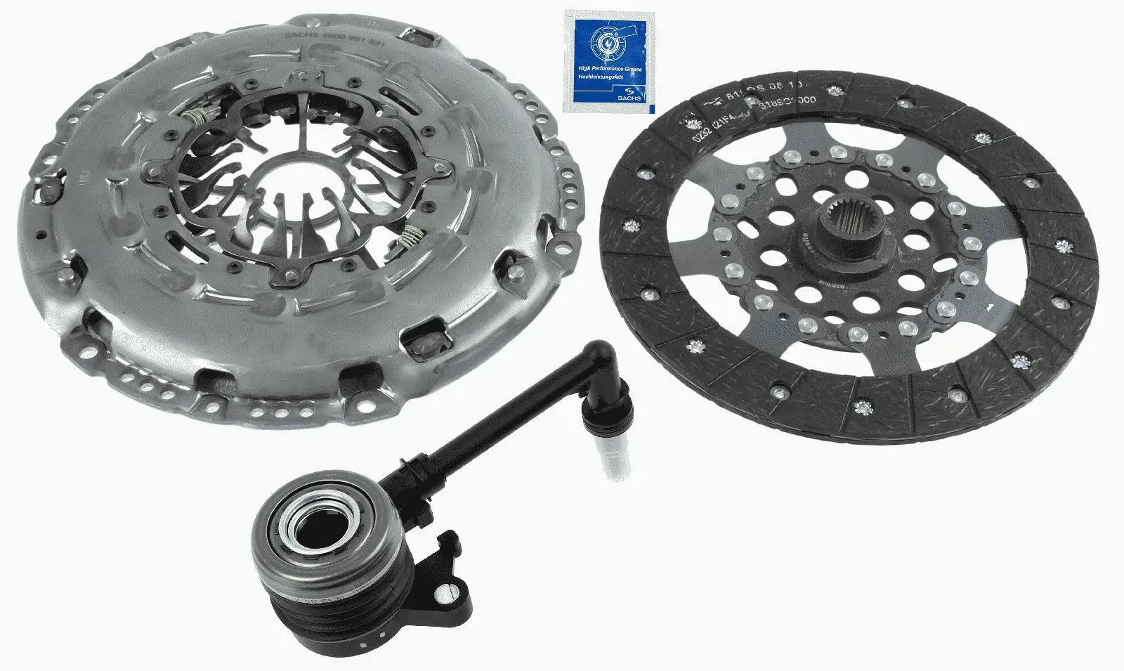 Kit de embrague INA 625305635