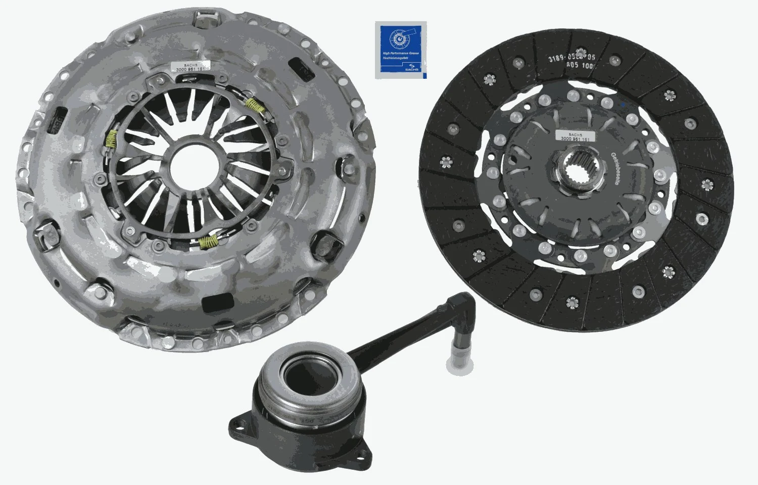 Kit de embrague INA 624318034