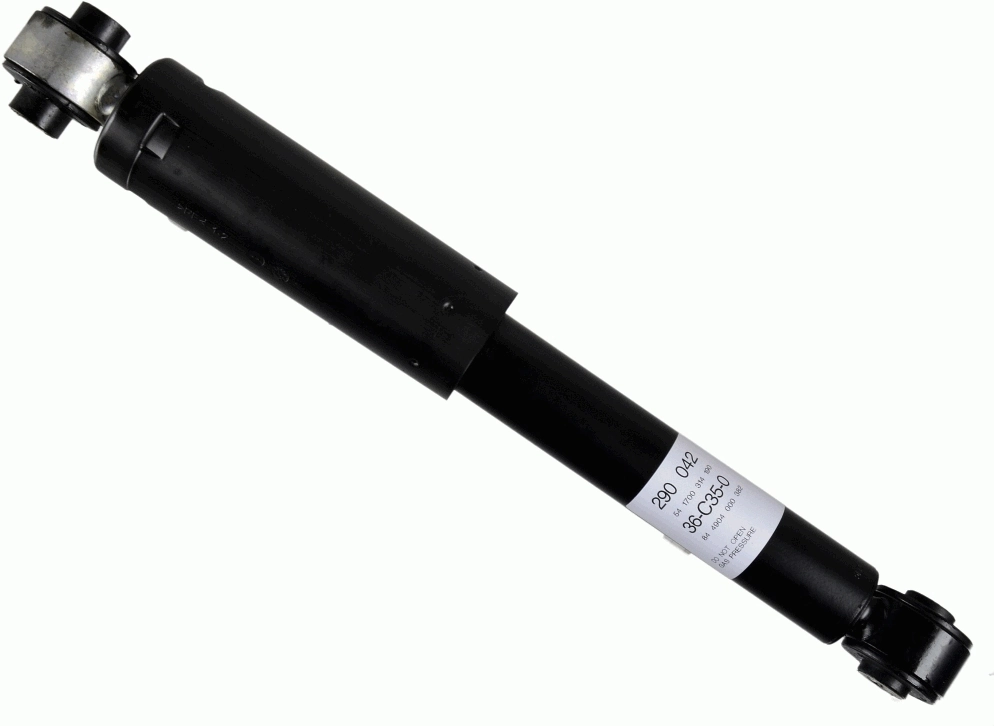 Amortiguador trasero para Mitsubishi Pajero L04G, L14G