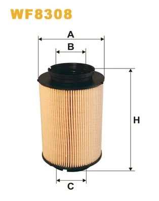Filtro de combustible WIX WF8308