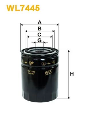 WL7445 WIX