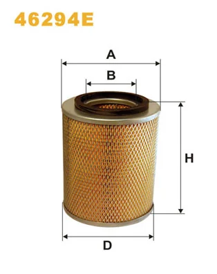 4384102 Deutz Filtro de aire de motor