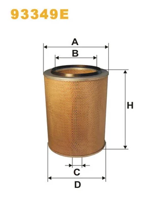Comprar 2080168480 Komatsu Filtro de aire