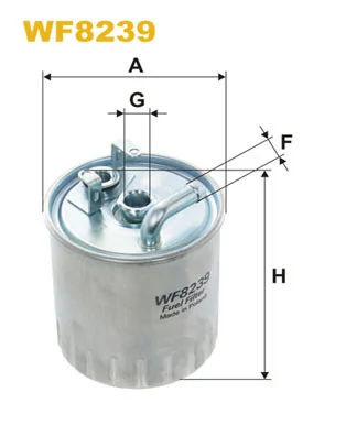 Filtro de combustible WIX WF8239