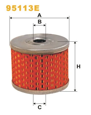 Filtro de combustible 5012045 Ford