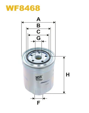 Filtro de combustible Mitsubishi Eclipse  (GK, GL)