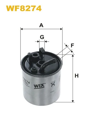 Precio del repuesto Filtro de gasoil A  hatchback