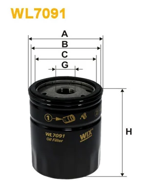 Filtro de aceite Fiat Panda I desde 6,26 €