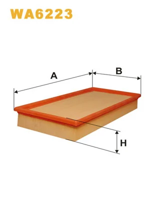 Filtro de aire WA6223 WIX
