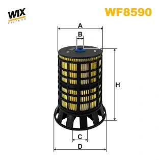 Filtro de combustible WIX WF8590