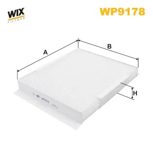 Precio del repuesto Filtro habitáculo Meriva  monovolumen