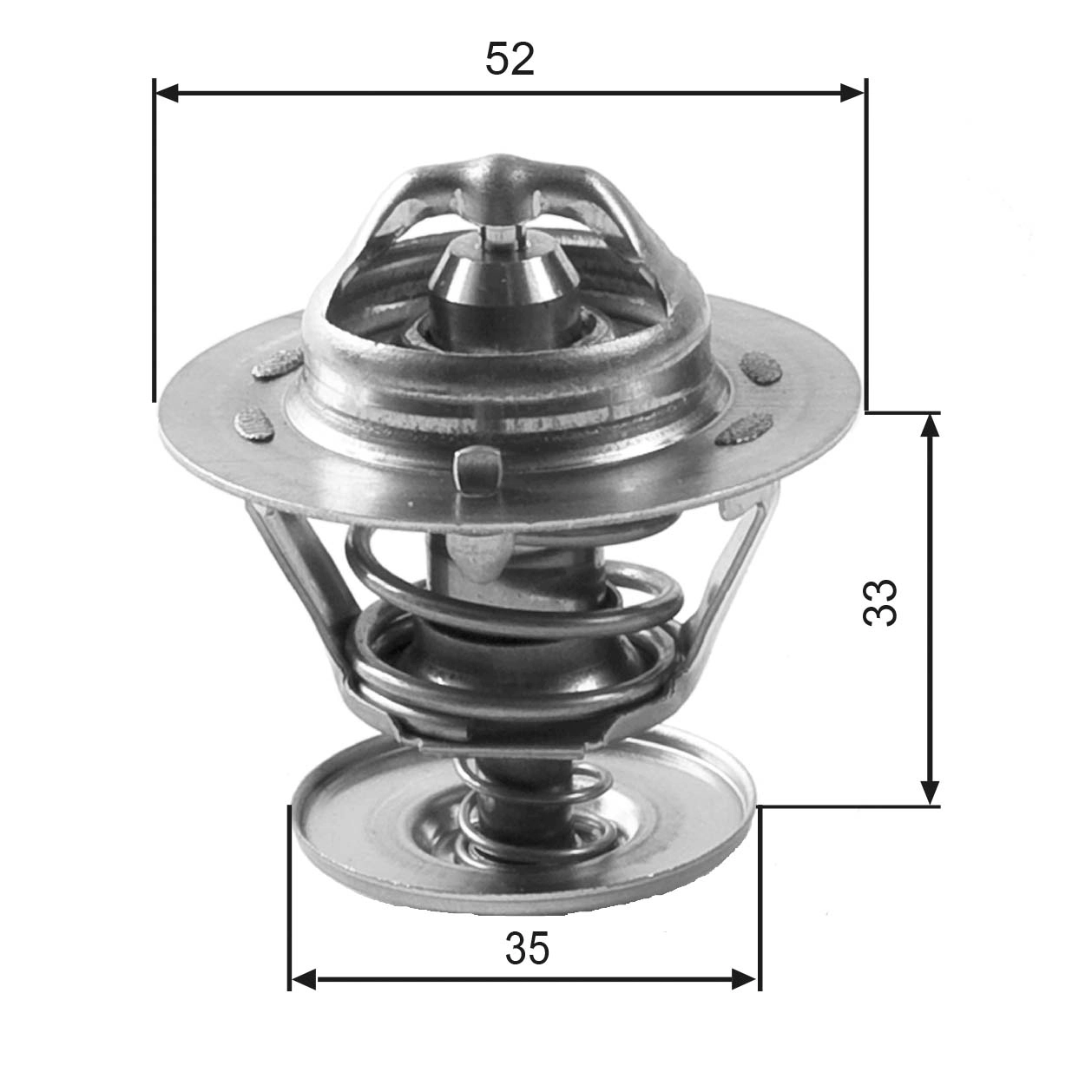 Termostato de agua para Ford Transit IV E
