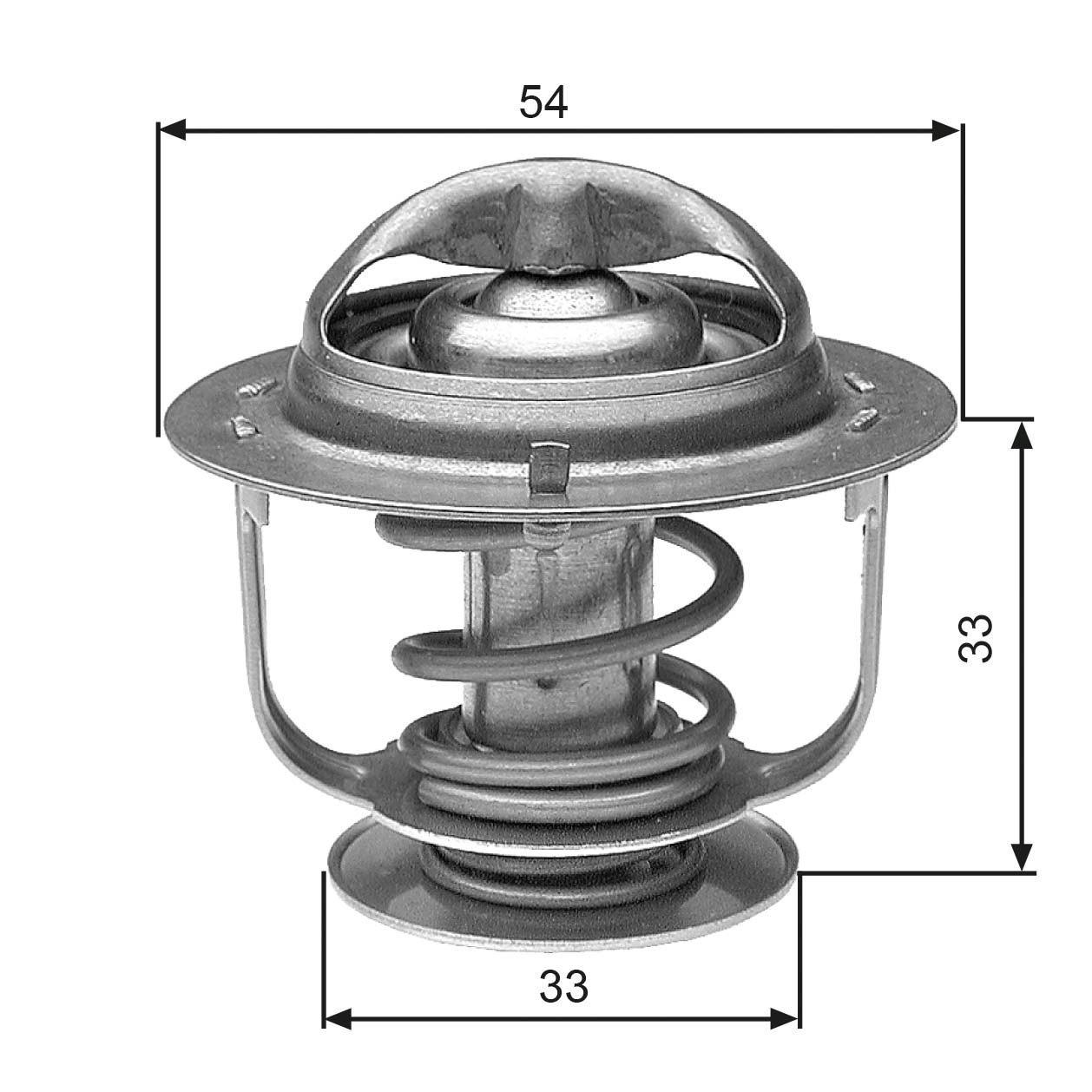 Termostato de agua para Mazda 323 III BF