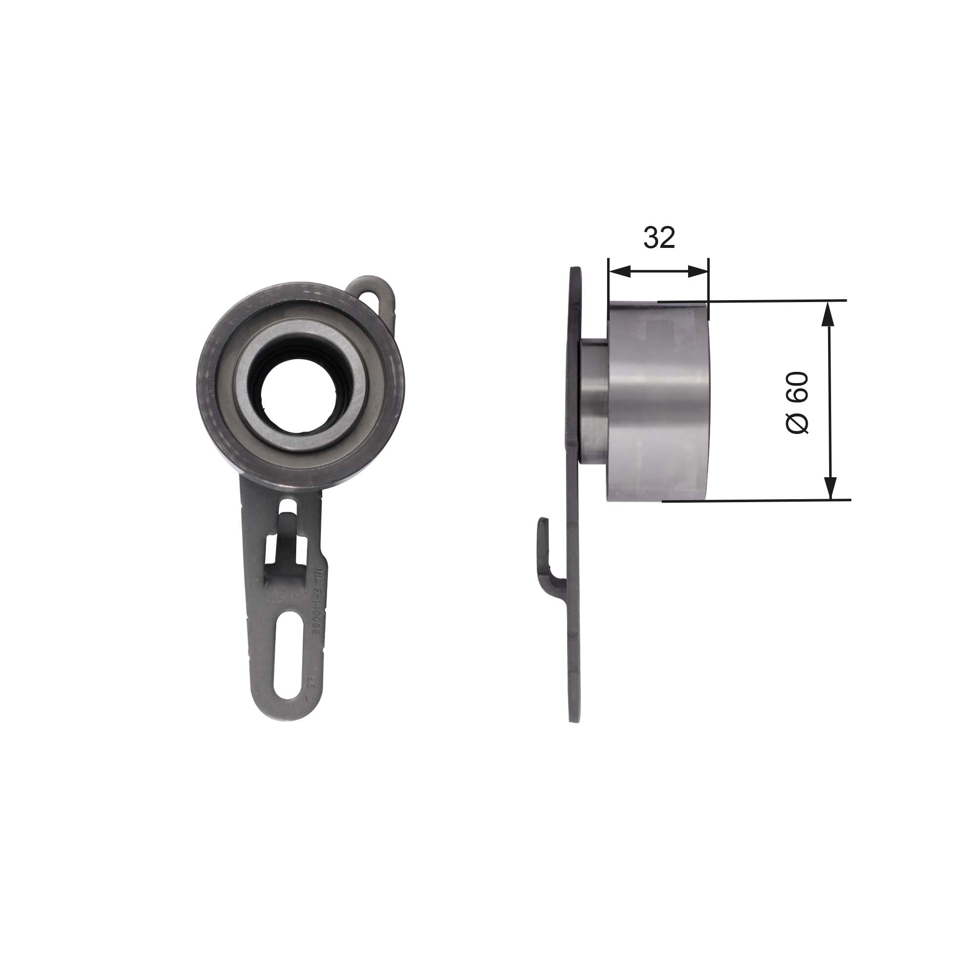 Rodillo de cadena para Ford Transit IV T