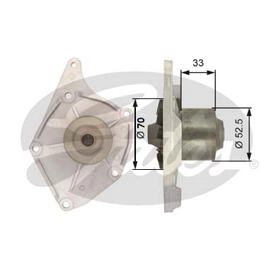 Bomba de agua Nissan Tiida C11X