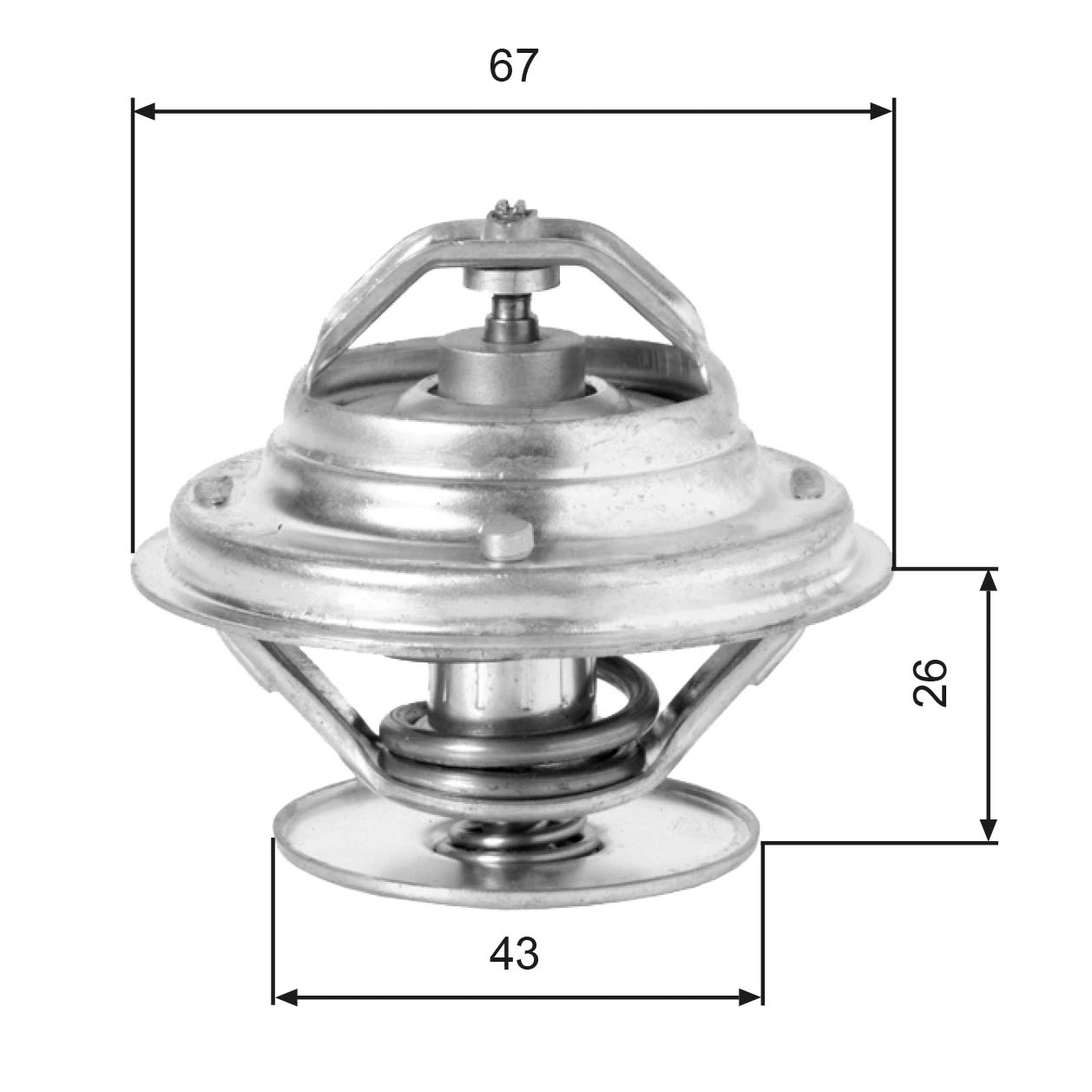 Termostato de agua para Mercedes C 190 W201