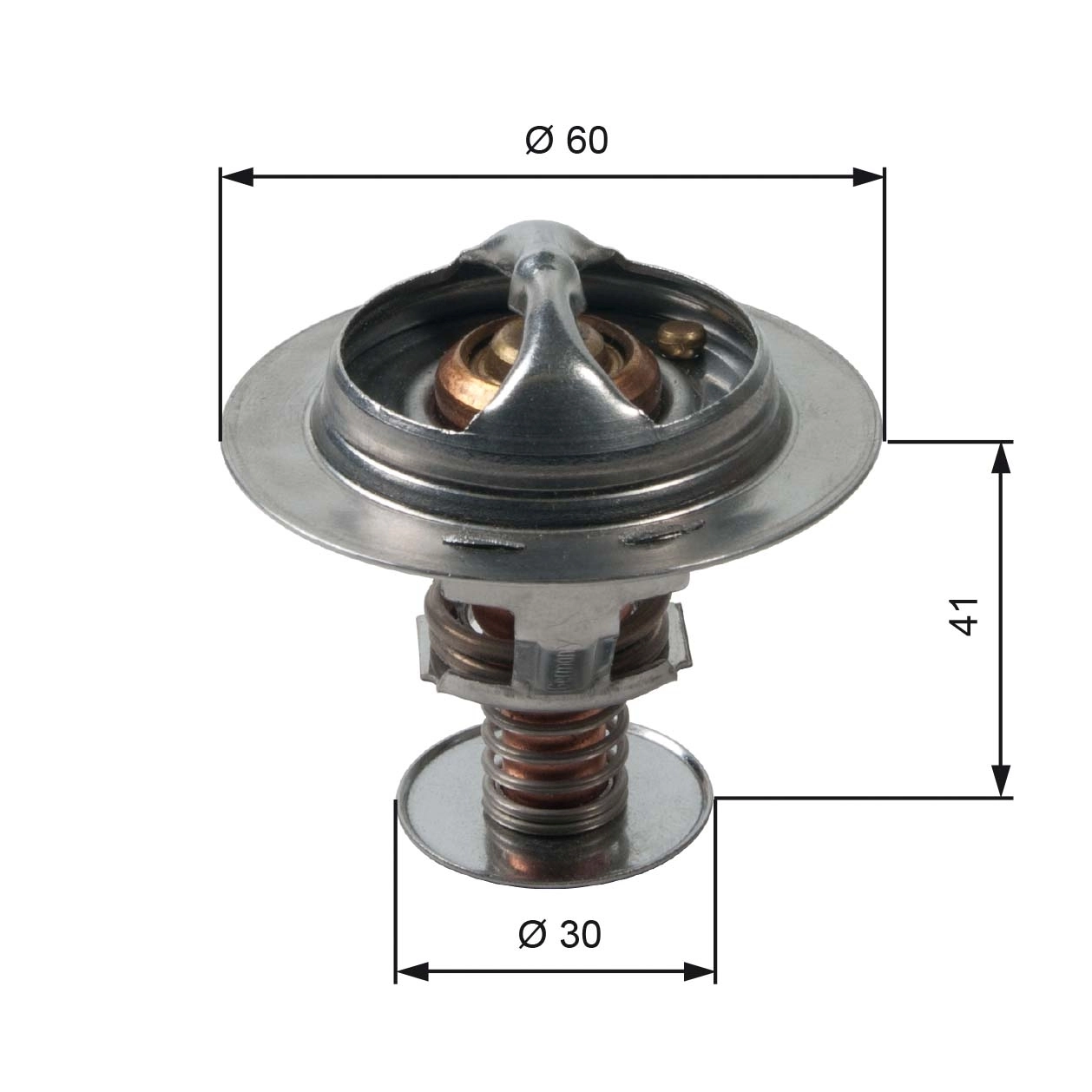 Termostato de agua para Toyota Hilux  GUN12, GUN13