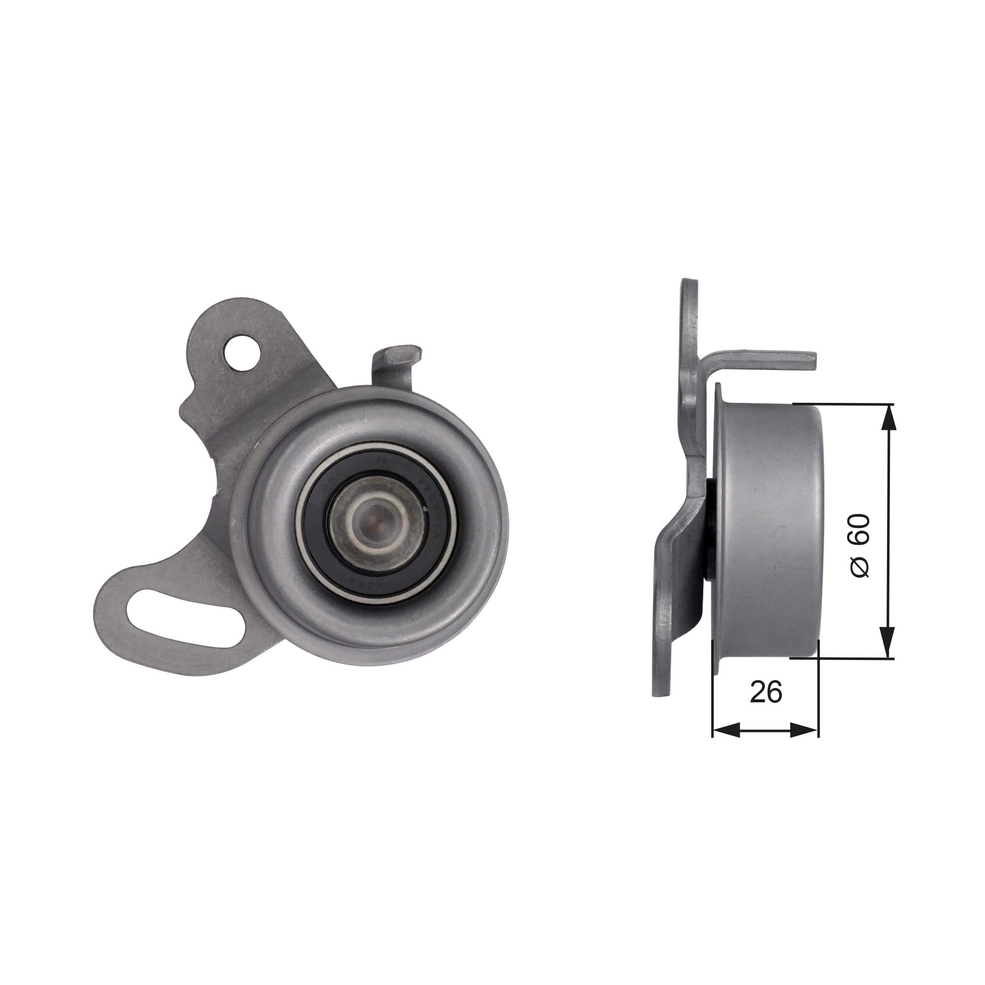 Tensor de la correa de distribución Mitsubishi Lancer IV sedán (C6A, C7A) (1988 - 1992) precio, desde 18,91 EUR
