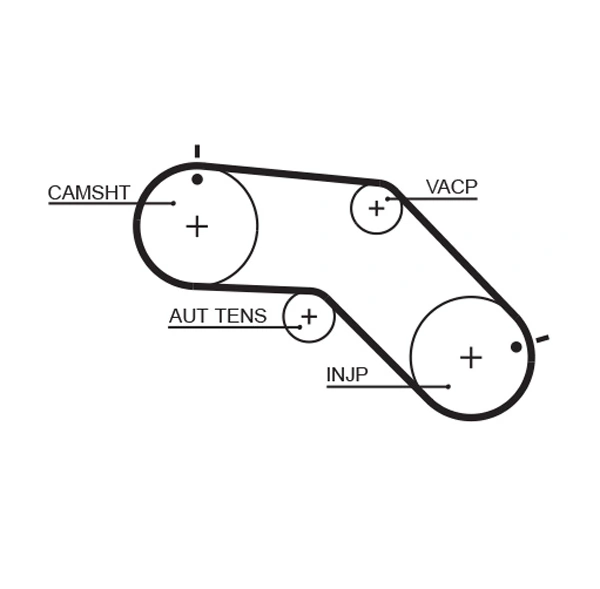 K035309XS Gates Kit correa de distribución
