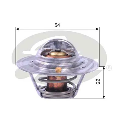 Termostato refrigerante Ford Fiesta III (GFJ)