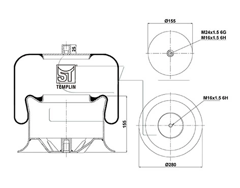Comprar 4757NP21 Continental/Siemens Bolsa de aire del eje delantero