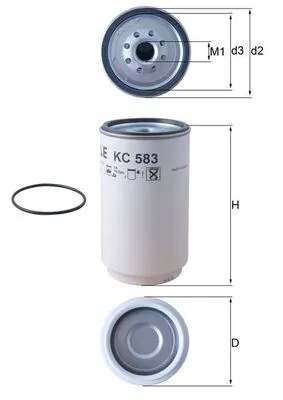 Filtro combustible Volvo 21005832 precio, desde 39,98 EUR