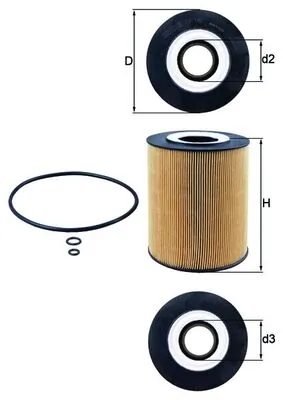 OX146D Mahle Original