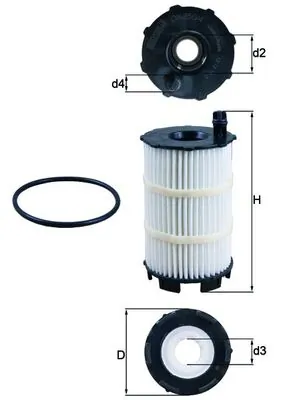 OX3504D Mahle Original