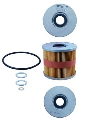 OX122D Mahle Original Filtro aceite