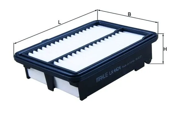 LX4424 Mahle Original Filtro de aire de motor