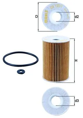 OX1351D Mahle Original