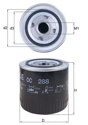 OC288 Mahle Original