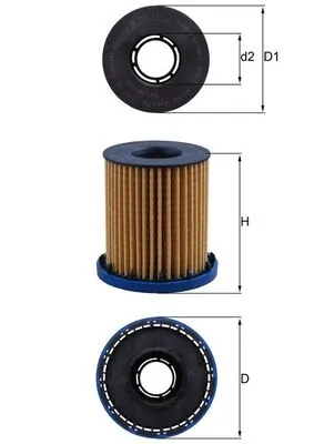 OX1350 Mahle Original