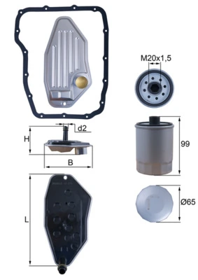 HX276KIT Mahle Original