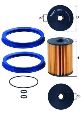KX503D Mahle Original