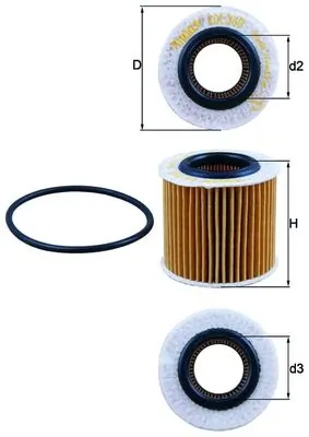 OX360D Mahle Original