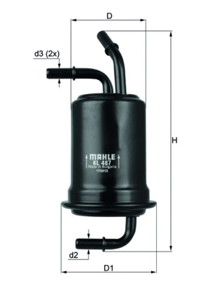 KL487 Mahle Original
