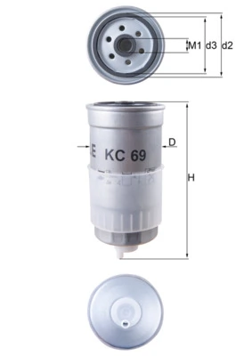 Comprar Filtro de combustible Audi 100 4A2 a bajo precio