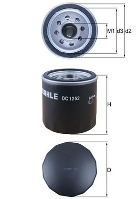 OC1252 Mahle Original
