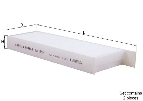 LA12561S Mahle Original Filtro antipolen