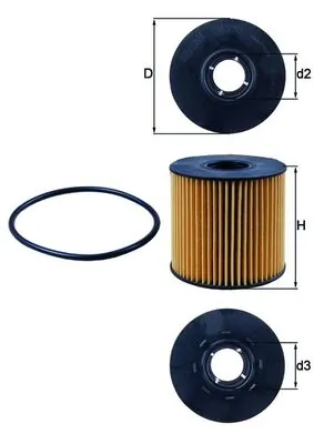 OX210D Mahle Original