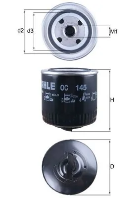 OC145 Mahle Original