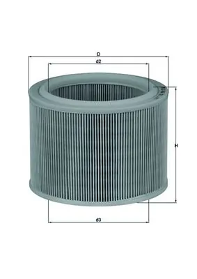 El filtro de aire Peugeot 205 I desde 7,55 €