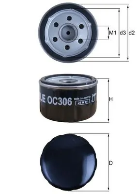 OC306 Mahle Original