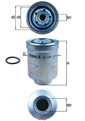 Comprar 587179 VALEO Filtro diesel